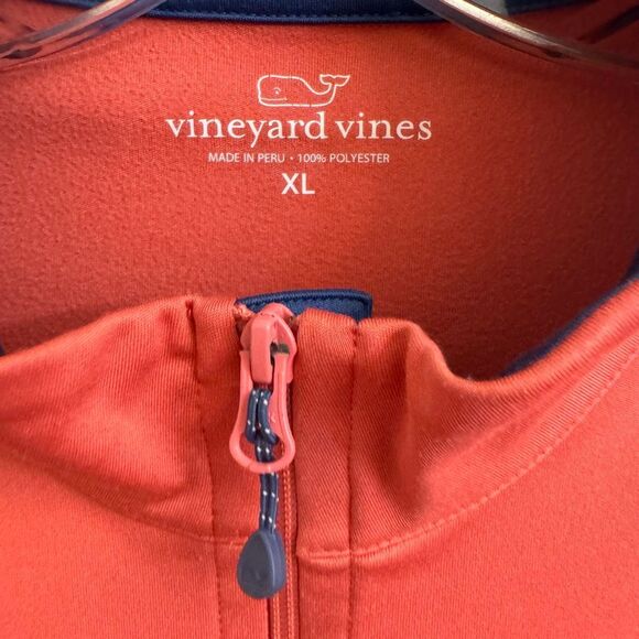 Vineyard Vines Performance Vest Coral Salmon Men’s Size XL - Picture 3 of 6
